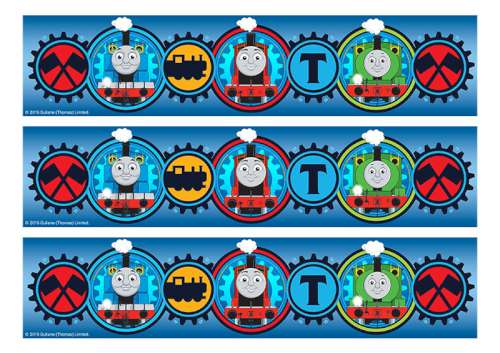 Thomas the Tank Engine Edible Icing Cake Strips - Click Image to Close